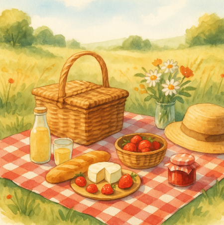 Mood Board – Picnic in the Countryside