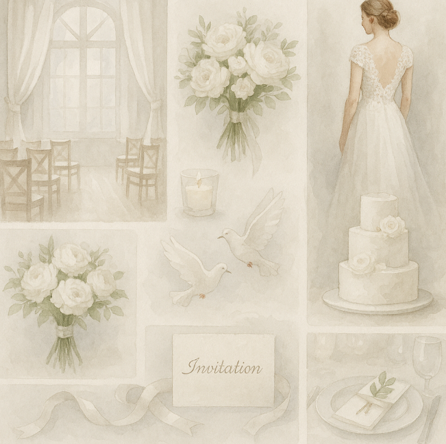 Mood Board – Whispers of White