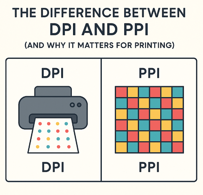 The Difference Between DPI and PPI (And Why It Matters for Printing)