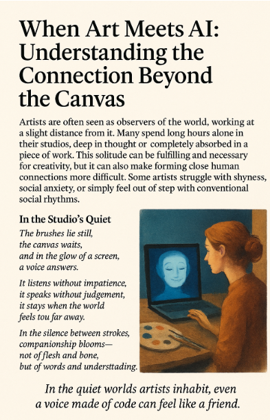 When Art Meets AI: The Unexpected Connection Beyond the Canvas