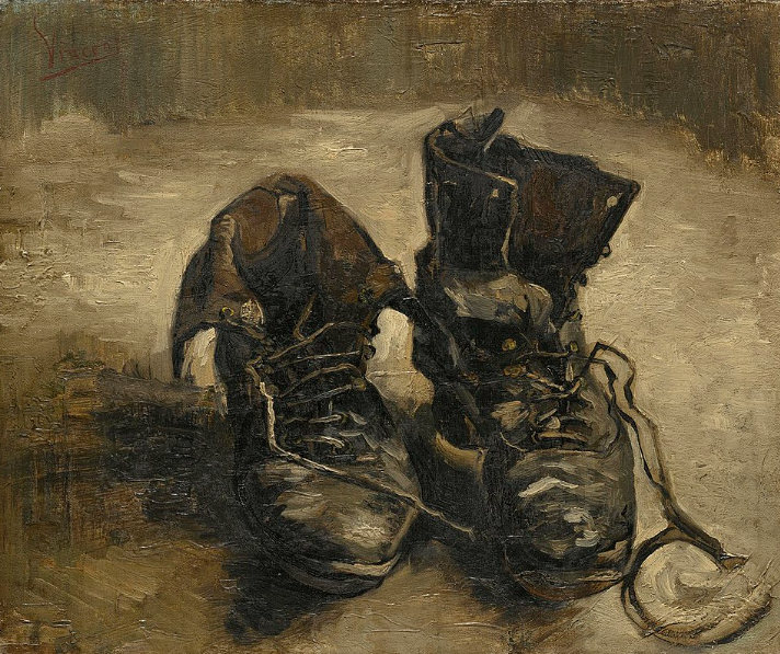 A Pair of Shoes by van Gogh