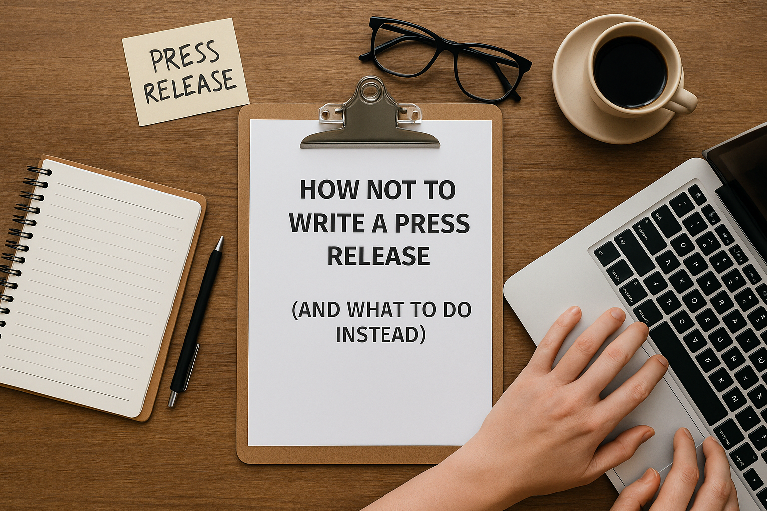 How NOT to Write a Press Release (And What to Do Instead)