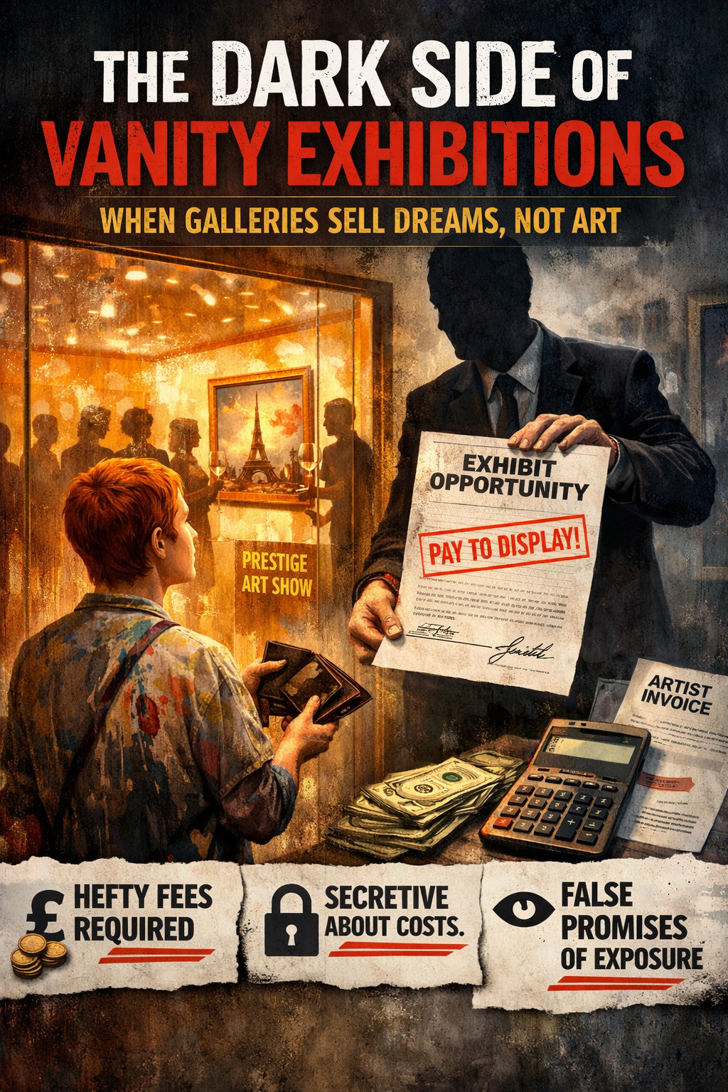 The Dark Side of Vanity Exhibitions: