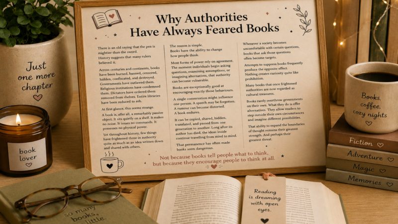 Why Authorities Have Always Feared Books