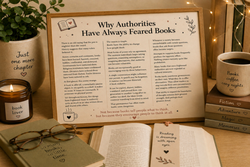 Why Authorities Have Always Feared Books